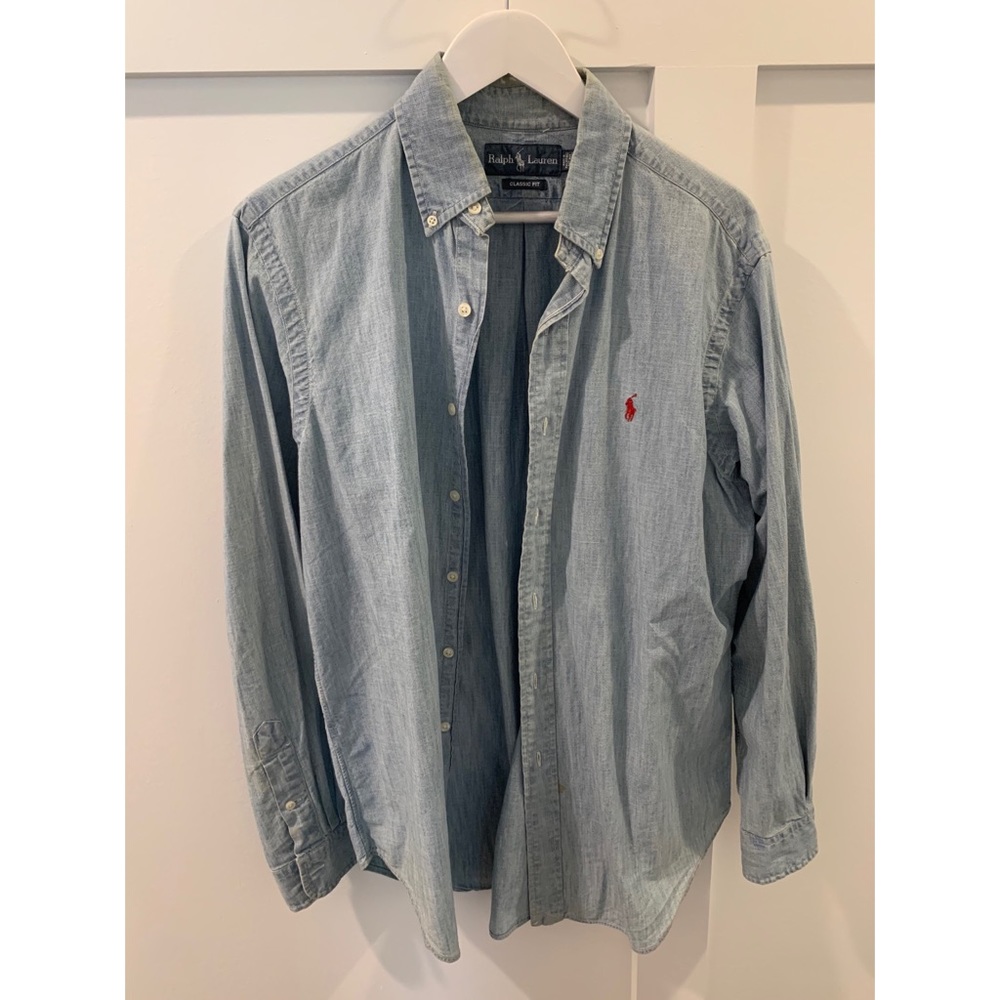 Vintage Men’s Polo Ralph Lauren Denim Shirt Size M